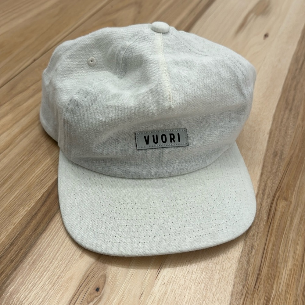 Vuori Signal Hemp Unisex Hat | Natural